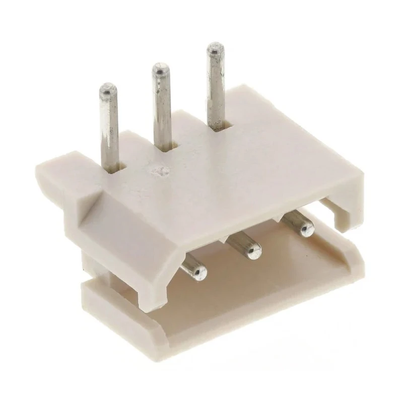 Molex SPOX Series Right Angle Through Hole Shrouded PCB Header, 3 Contacts, 2.5mm Pitch, 1 Row 22-05-7035