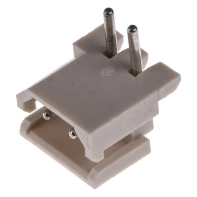 Molex SPOX Series Right Angle Through Hole PCB Header, 2 Contact(s), 2.5 mm Pitch, 1 Row, Shrouded 22-05-7025