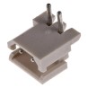 Molex SPOX Series Right Angle Through Hole PCB Header, 2 Contact(s), 2.5 mm Pitch, 1 Row, Shrouded 22-05-7025