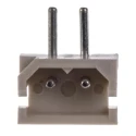 Molex SPOX Series Right Angle Through Hole PCB Header, 2 Contacts, 2.5 mm Pitch, 1 Row, Shrouded 22-05-7025