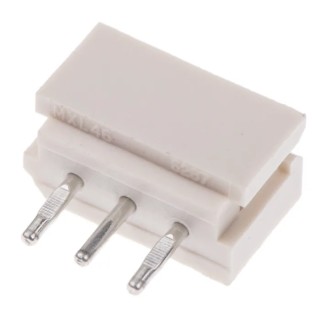Molex SPOX Series Shrouded Through Hole Wire-to-Board PCB Header, 3 Contacts, 2.5 mm Pitch, 1 Row, 250V 3A 99-99-0987
