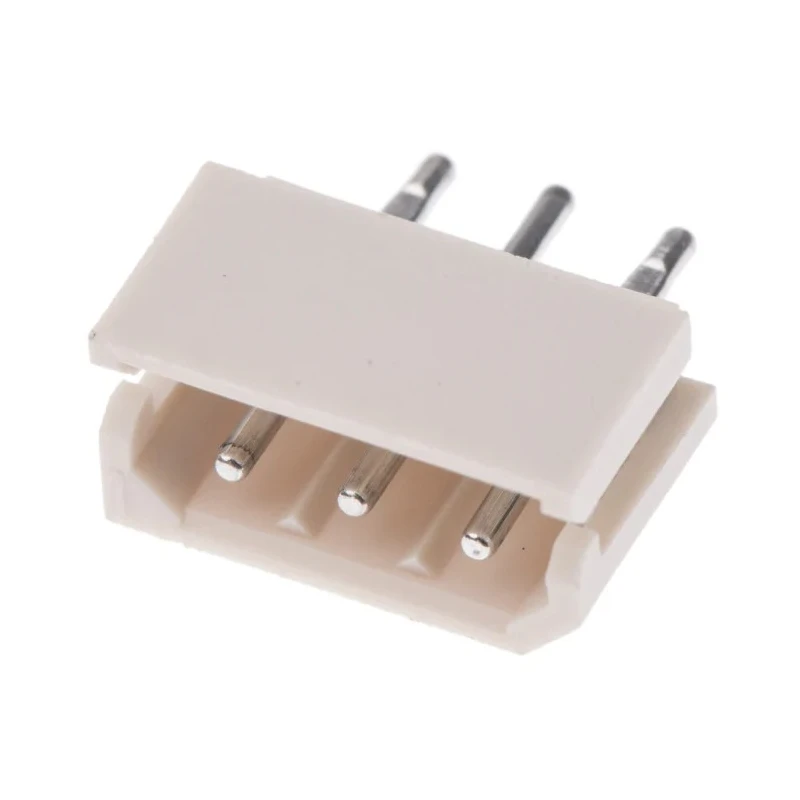 Molex SPOX Series Shrouded Through Hole Wire-to-Board PCB Header, 3 Contacts, 2.5 mm Pitch, 1 Row, 250V 3A 99-99-0987