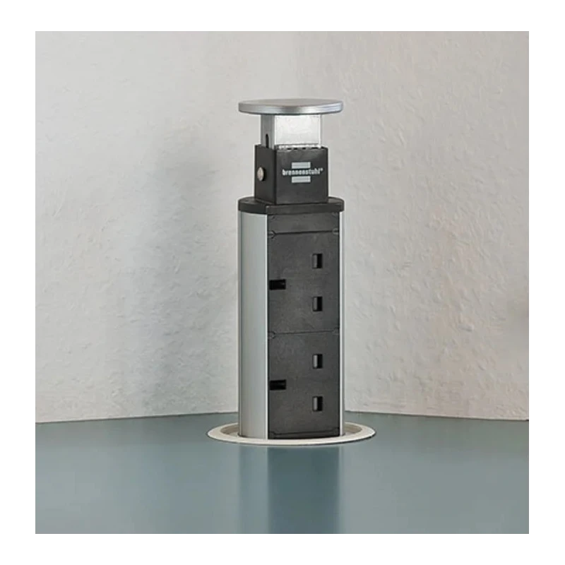 brennenstuhl Premium-Line 2 m 5 Socket USB BS Extension Lead IP20 1396203013