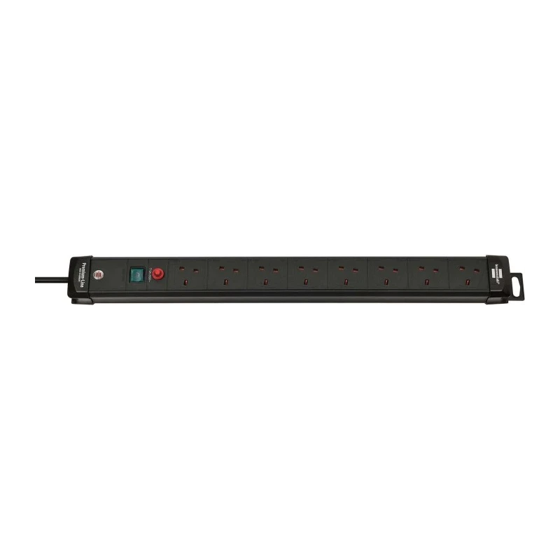 brennenstuhl Premium-Line 3 m 8 Socket Type G Extension Lead, 13A, IP20 1951183601