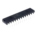 Microchip 8-Bit PIC16F Microcontroller, 20 MHz, 256B FLASH, 28-Pin SPDIP PIC16F886-E/SP