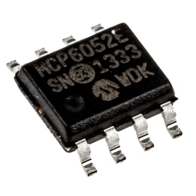 Microchip Operational Amplifier MCP6052-E/SN 380 kHz Gain Bandwidth Product, 8-Pin SOIC, 6V Mount Surface MCP6052-E/SN