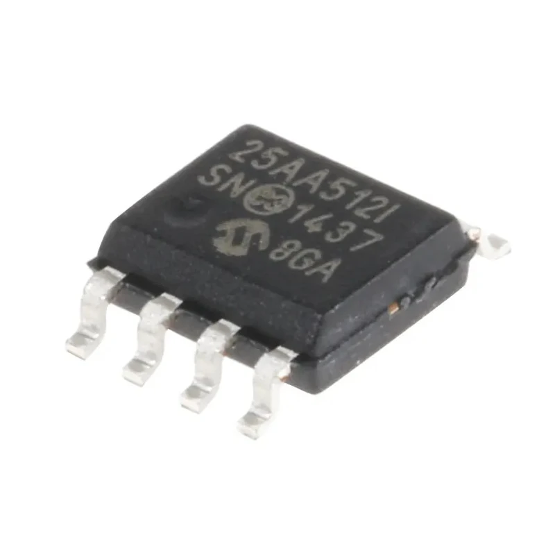 Microchip 512 kB Serial EEPROM 250 ns 8-Pin SOIC Serial-SPI 25AA512-I/SN