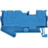 Phoenix Contact Feed Through Terminal Block PT 2.5-TWIN BU Series Blue, 24A, 800V, Push-in, 1-Level, ATEX 3209552