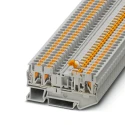 Phoenix Contact Knife Disconnect Terminal Block PT 2.5-TWIN-MT Series Grey, 0.14mm² to 4 mm², 1-Level, Push-in 3210169