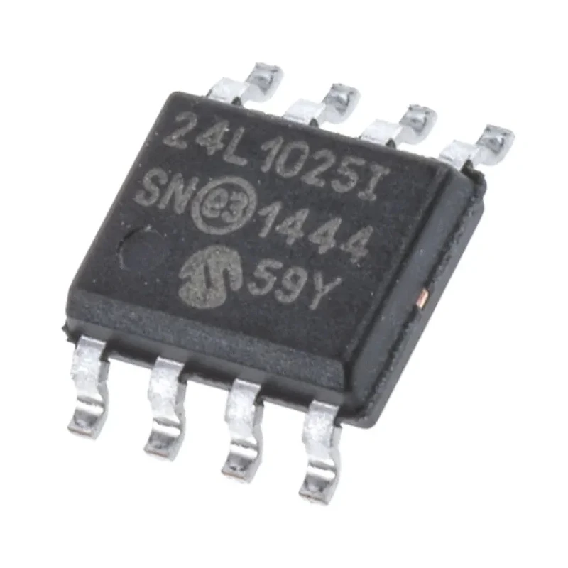 Microchip 1 MB Serial EEPROM, 900 ns 8-Pin SOIC Serial-2 Wire 24LC1025-I/SN