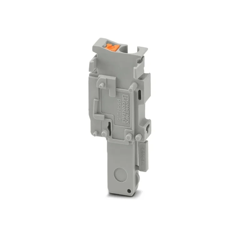 Phoenix Contact PP-H 2.5/1-R Series Pluggable Terminal Block, 1-Contact, 5.2 mm Pitch, Push-in Connection, 500V 3210127