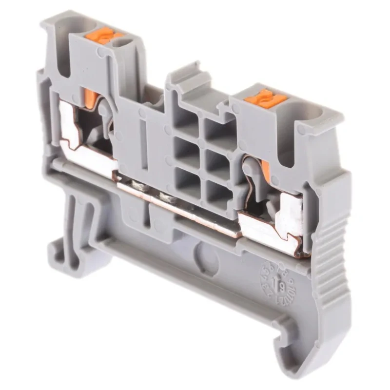Phoenix Contact Feed Through Terminal Block PT 2.5 Series Grey 800V 24A Push-in Termination 1-Level 3209510
