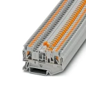 Phoenix Contact PT 2.5-MT Series Knife Disconnect Terminal Block Grey, 0.14mm² to 4 mm², 1-Level, Push-in, 400V, 20A 3210156
