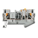 Phoenix Contact PT 2.5-MT Series Knife Disconnect Terminal Block Grey, 0.14mm² to 4 mm², 1-Level, Push-in, 400V, 20A 3210156