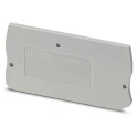 Phoenix Contact D-PT 2.5-MT Series End Cover for Use with DIN Rail Terminal Blocks 3211003