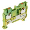 Phoenix Contact Earth Terminal Block PT 2.5-PE Series Yellow, Green, 6kV, Single-Level, Push-in, ATEX 3209536