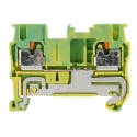 Phoenix Contact Earth Terminal Block PT 2.5-PE Series Yellow, Green, 6kV, Single-Level, Push-in, ATEX 3209536