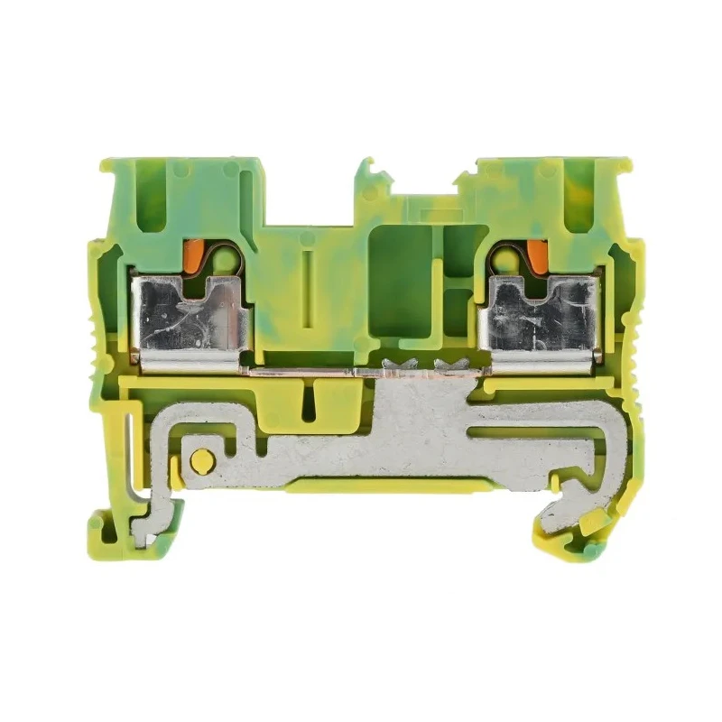 Phoenix Contact Earth Terminal Block PT 2.5-PE Series Yellow, Green, 6kV, Single-Level, Push-in, ATEX 3209536