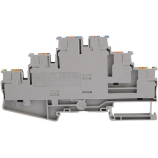 Phoenix Contact PT 2.5-PE/L/N Series Multi Level Terminal Block 500V, 20A, 0.14 to 4 mm², 3-Level, Push-in 3210538