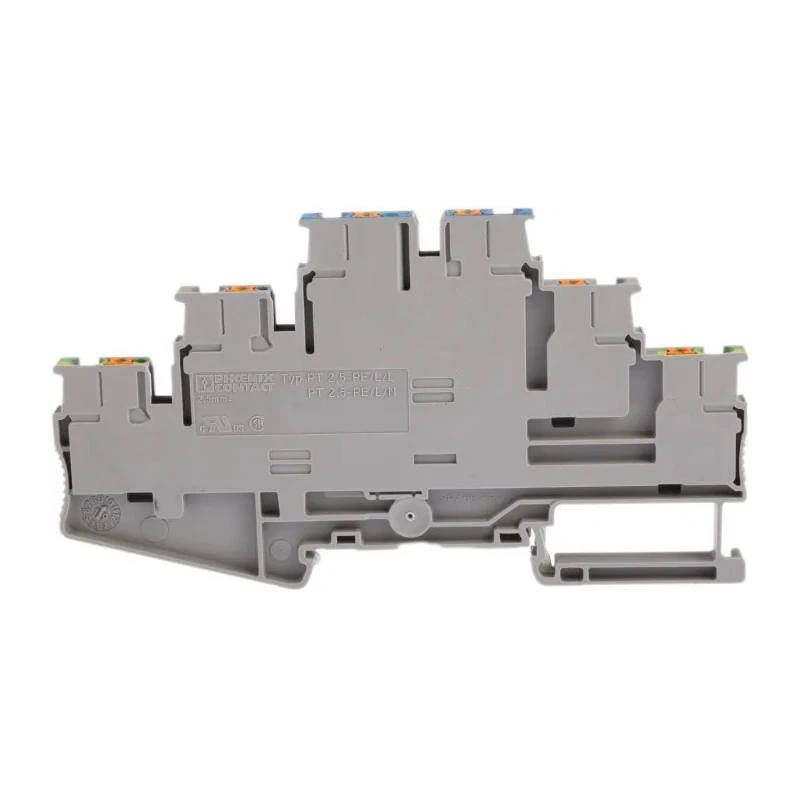 Phoenix Contact PT 2.5-PE/L/N Series Multi Level Terminal Block 500V, 20A, 0.14 to 4 mm², 3-Level, Push-in 3210538