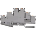 Phoenix Contact PT 2.5-3PV Series Multi Level Terminal Block Grey 0.14mm² to 4 mm² 3-Level Push-in 500V 20A ATEX 3210512