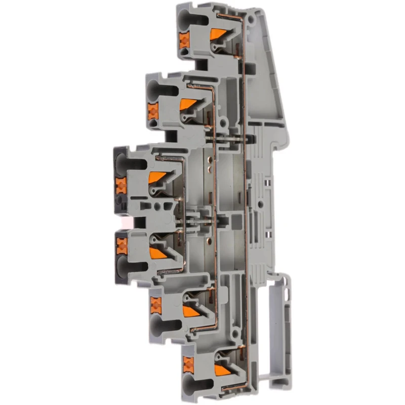 Phoenix Contact PT 2.5-3PV Series Multi Level Terminal Block Grey 0.14mm² to 4 mm² 3-Level Push-in 500V 20A ATEX 3210512