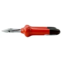 Bahco VDE 1000V Approved Semi-Flush Cable Cutter 2.8mm Max Capacity Chrome Vanadium Steel Jaw Bi-Metal Handle 2171V-180