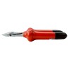 Bahco VDE 1000V Approved Semi-Flush Cable Cutter 2.8mm Max Capacity Chrome Vanadium Steel Jaw Bi-Metal Handle 2171V-180
