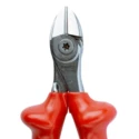 Bahco VDE 1000V Approved Semi-Flush Cable Cutter 2.8mm Max Capacity Chrome Vanadium Steel Jaw Bi-Metal Handle 2171V-180