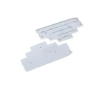 Phoenix Contact D-PT 2.5-3L Series End Cover Accessory for DIN Rail Terminal Blocks 3211647