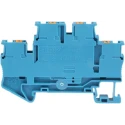 Phoenix Contact Double Level Terminal Block 2-Level 500V 22A Push-in Termination Blue PTTB 2.5 BU 3210570
