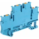 Phoenix Contact Double Level Terminal Block 2-Level 500V 22A Push-in Termination Blue PTTB 2.5 BU 3210570