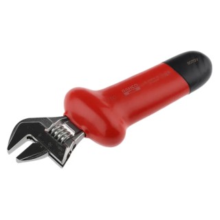 Bahco 20 mm Jaw Capacity Adjustable Spanner 165mm Overall Length Insulated Handle VDE/1000V Approved 8070V