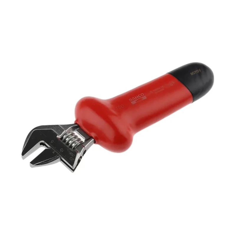 Bahco 20 mm Jaw Capacity Adjustable Spanner 165mm Overall Length Insulated Handle VDE/1000V Approved 8070V