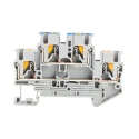 Phoenix Contact Double Level Terminal Block Grey 0.14mm² to 4 mm² 22A 500V Push-in Termination ATEX 3210994
