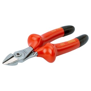 Bahco VDE/1000V Approved Semi-Flush Side Cutter 160mm Overall Length Chrome Vanadium Steel Jaw 2171V-160