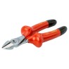 Bahco VDE/1000V Approved Semi-Flush Side Cutter 160mm Overall Length Chrome Vanadium Steel Jaw 2171V-160