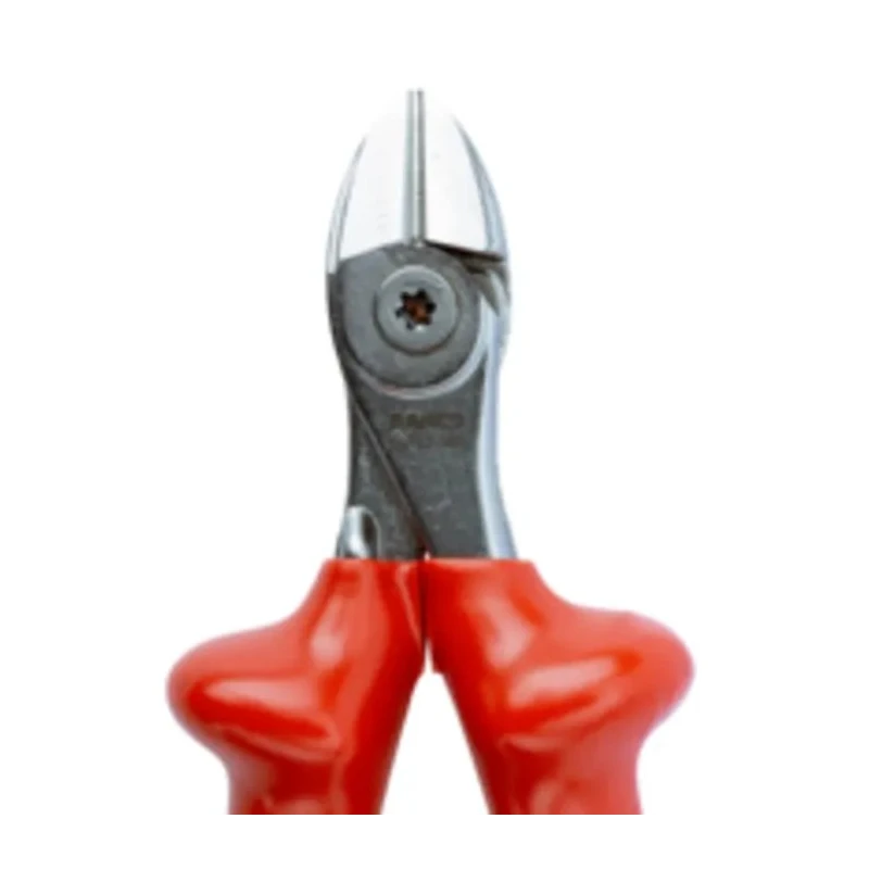 Bahco VDE/1000V Approved Semi-Flush Side Cutter 160mm Overall Length Chrome Vanadium Steel Jaw 2171V-160