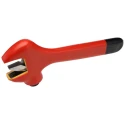 Bahco Adjustable Wrench with 39 mm Jaw Capacity, Insulated Handle, Chrome Finish, VDE/1000V Approved, 305mm Overall 8073VLT