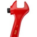 Bahco Adjustable Wrench with 39 mm Jaw Capacity, Insulated Handle, Chrome Finish, VDE/1000V Approved, 305mm Overall 8073VLT