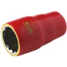 Bahco Insulated 1/2 in Drive 16 mm 12 Point Square Socket VDE 1000V Approved, 50mm Overall Length 7800DMV-16