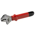 Bahco 34 mm Jaw Capacity Adjustable Spanner with Insulated Handle, Chrome Finish, VDE/1000V Approved, 310mm Overall 8073V