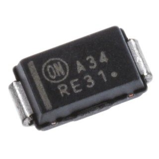 onsemi Surface Mount Schottky Diode 40 V 3 A, 2-Pin DO-214AC MBRA340T3G