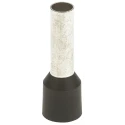 JST GWE Insulated Crimp Bootlace Ferrule 12 mm Pin Length 3.5 mm Pin Diameter Black 1 AWG to 10 AWG Wire Size GWE6-12