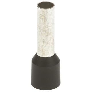 JST GWE Insulated Crimp Bootlace Ferrule 12 mm Pin Length 3.5 mm Pin Diameter Black 1 AWG to 10 AWG Wire Size GWE6-12