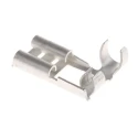 JST Silver Uninsulated Female Spade Connector Crimp 6.35 x 0.8 mm Tab Size 18 AWG to 14 AWG LFO-2.5T-250N