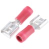 JST Red Insulated Female Spade Connector Crimp 6.35 x 0.8 mm Tab Size 22 AWG to 16 AWG FVDDF1.25-250A(S)(LF)