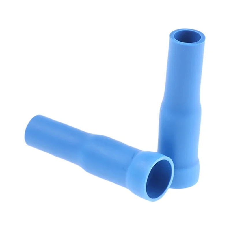 JST Insulated Blue Crimp Bullet Connector 16 AWG to 14 AWG, 4 mm Bullet Diameter Female CVDAGF2-5