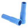 JST Insulated Blue Crimp Bullet Connector 16 AWG to 14 AWG, 4 mm Bullet Diameter Female CVDAGF2-5