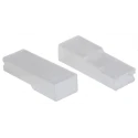 JST Nylon Crimp Terminal Housing 9 mm Tab Width, 6.3 mm Tab Size, 25 mm Length 01022-250